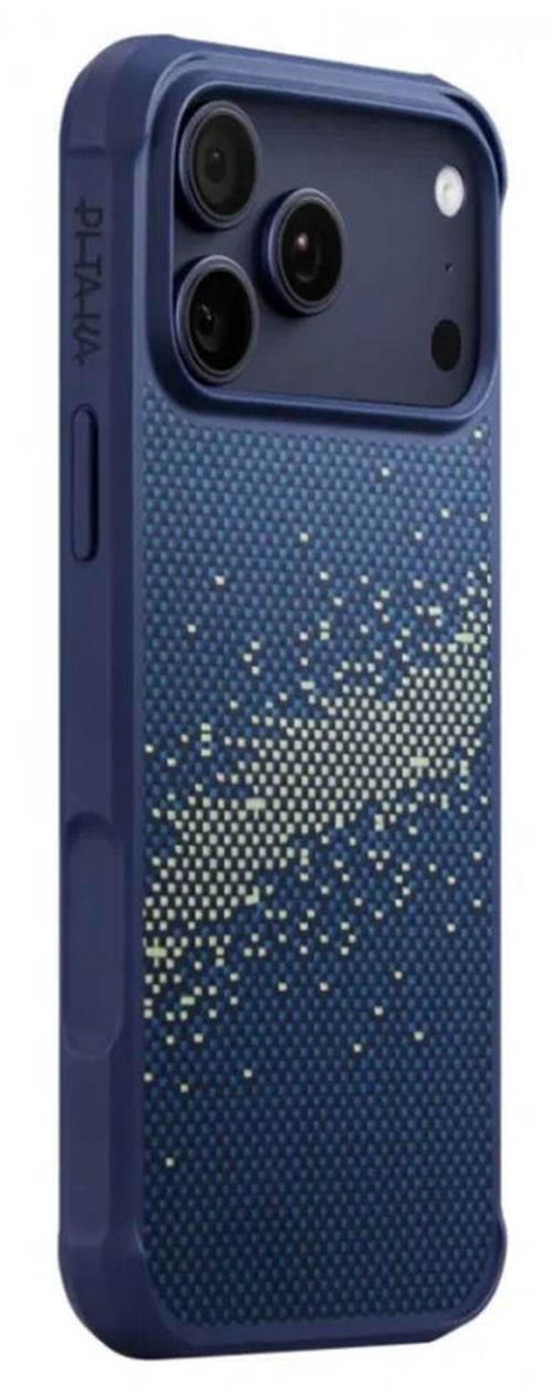 купить Чехол для смартфона Pitaka StarPeak Aramid ProGuard Case for iPhone 17 Pro Milky way galaxy (KI1705MGP) в Кишинёве 