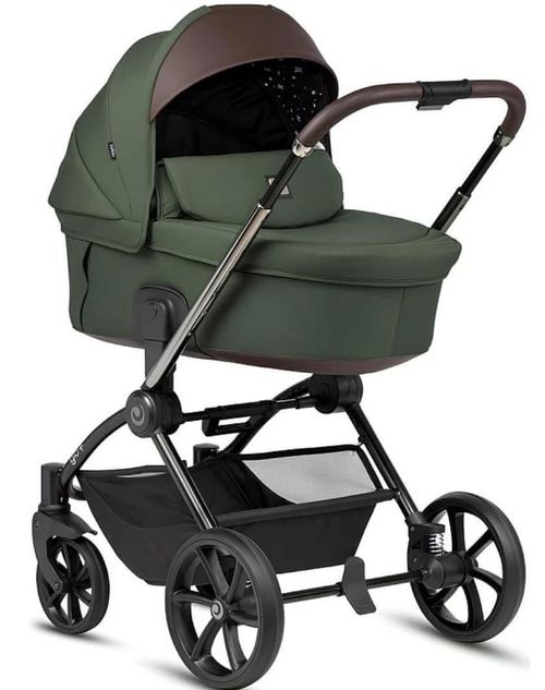 купить Детская коляска Tutis 2in1 GIO PLUS Muschino Olive (1552176) в Кишинёве 