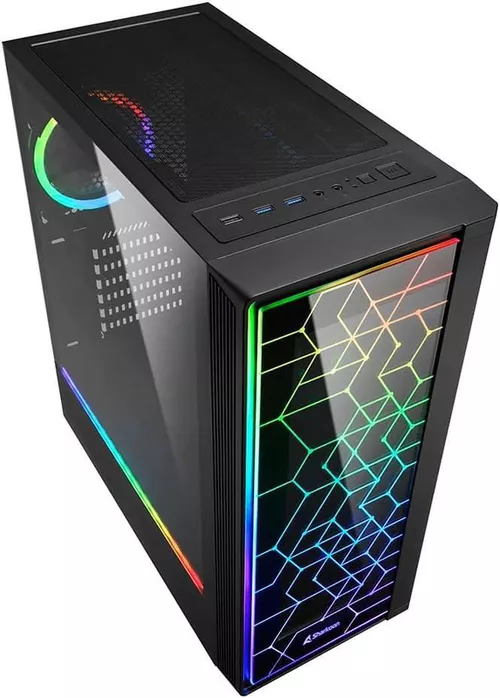 cumpără Carcasă PC Sharkoon RGB LIT 100 ATX Case în Chișinău 