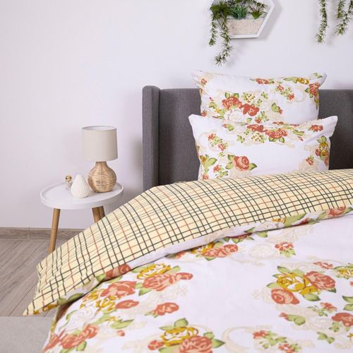 купить Домашний текстиль Relaxe Home Комплект постельного белья Soft Dreams 200x220 см Flower Road в Кишинёве 