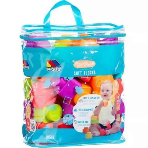 купить Конструктор Molto 19510 Мягкий конструктор 24эл в Кишинёве 