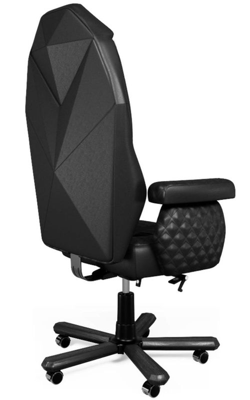 купить Офисное кресло Kulik System Diamond Black Eco в Кишинёве 