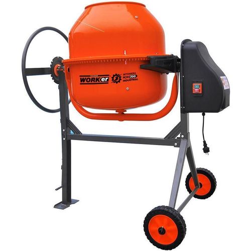 купить Бетономешалка Technoworker Бетоносмеситель VOR83187 200 л (медный двигатель) в Кишинёве 