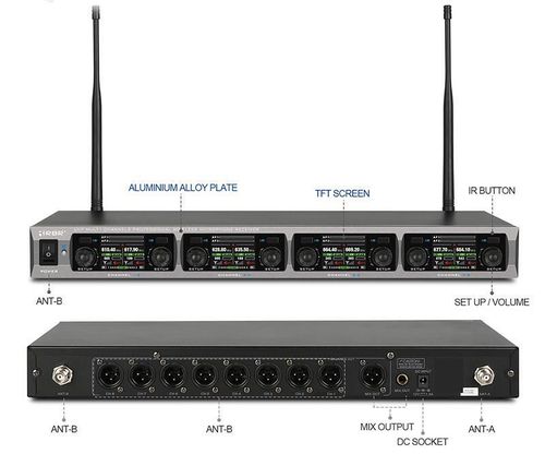 cumpără Microfon RBR BM-7078 8H Wireless UHF 8 Microfoane în Chișinău 