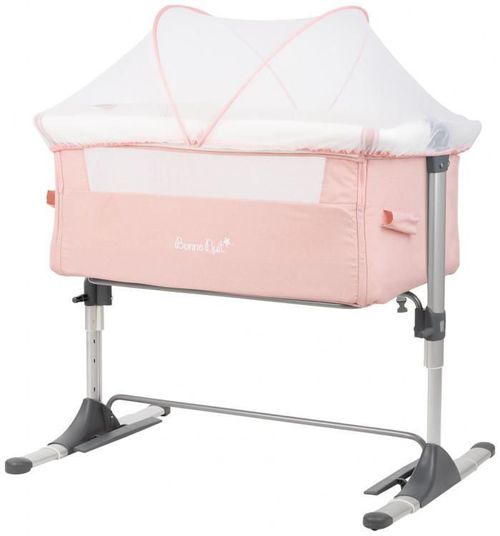 cumpără Țarc Kikka Boo 31003020055 Patut pentru bebelusi Bonne Nuit Pink Melange în Chișinău 