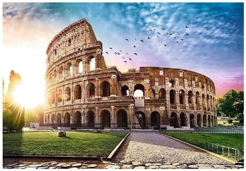 купить Пазл Trefl 10468 Puzzles - 1000 - Sun-drenched Colosseum в Кишинёве 