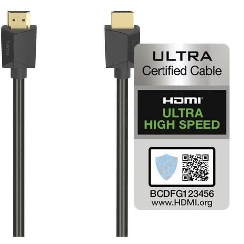 cumpără Cablu pentru AV Hama 205242 Ultra High Speed HDMI™ Cable, Plug - Plug, 8K, 2.0 m în Chișinău 