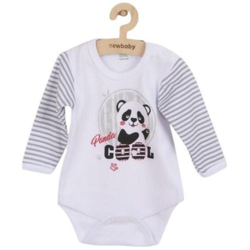 купить Детское постельное белье New Baby 35689 боди дл/рукав Panda 80 (9-12m) в Кишинёве 