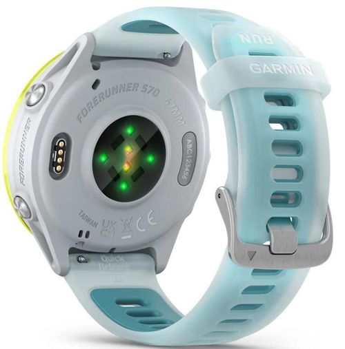 купить Смарт часы Garmin Forerunner 570 47mm, Whitestone/Amp Yellow (010-02971-01) в Кишинёве 