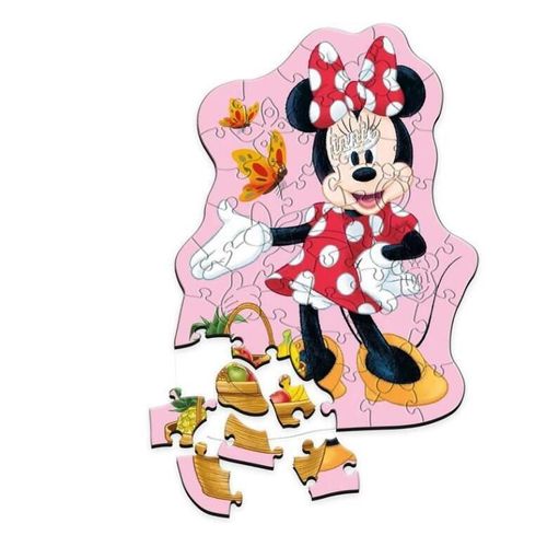 купить Пазл Trefl 20279 Wooden puzzle. Frumoasa Minie, 50el в Кишинёве 