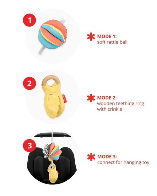cumpără Jucărie cu pandantiv Skip Hop 9O292510 Skip Hop Montessori 3in1 în Chișinău 