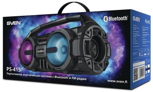 cumpără Boxă portativă Bluetooth Sven PS-415 Black în Chișinău 