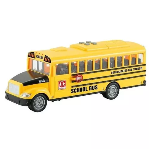 cumpără Mașină Richi 19504 autobus scolar cu inertie si sunete WY950A în Chișinău 