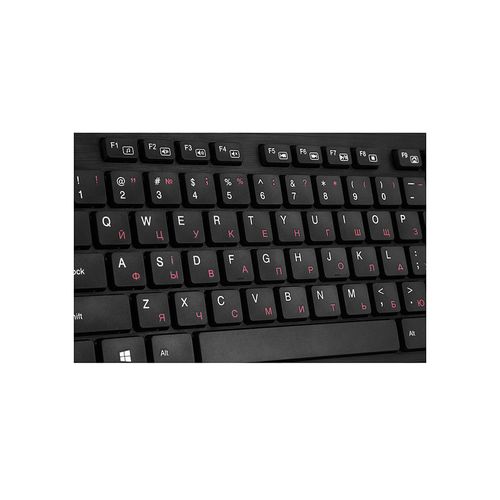 cumpără Tastatura SVEN KB-E5900W, Wireless Keyboard, slim compact design, low-profile keys with smooth stroke, Nano receiver, USB, Black (tastatura/клавиатура) în Chișinău 