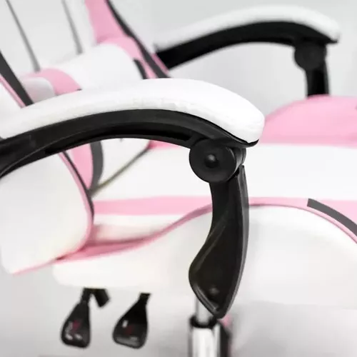 cumpără Fotoliu de birou Jumi CM-880627 ARAGON, Roz/alb în Chișinău 