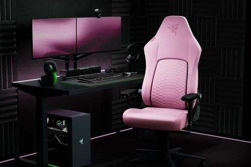 cumpără Fotoliu de birou Razer RZ38-04900900-R3G1 Chair Iskur V2 NewGen Quartz în Chișinău 