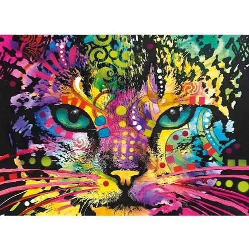 купить Головоломка Trefl 20148 Colorful Cat в Кишинёве 