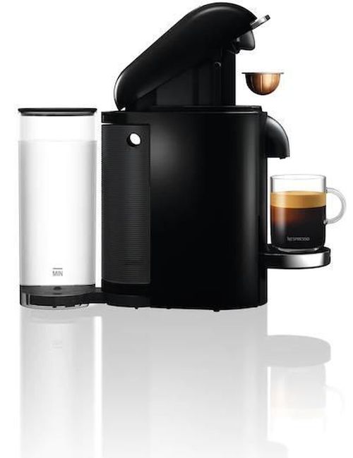 купить Кофемашина капсульная Nespresso Vertuo Plus + Aeroccino Black в Кишинёве 