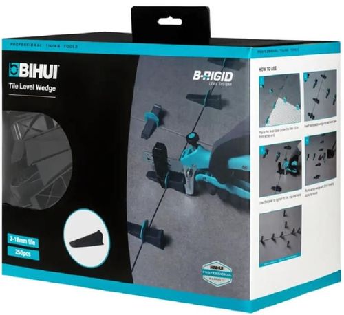 cumpără Set de unelte de mână Bihui BLSE250 Клины для выравнивания уров. плитки 1.0-5mm (250 buc) în Chișinău 