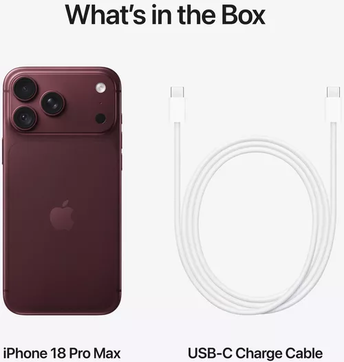 cumpără Smartphone Apple iPhone 18 Pro Max 256GB Burgundy MJXQ4 în Chișinău 