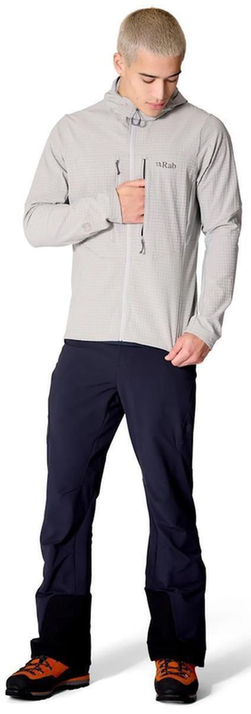 cumpără Îmbrăcăminte sport Rab Scurta barbati Ascendor Pro Hoody Light Zinc M (QDB-87-LZN-MED) în Chișinău 