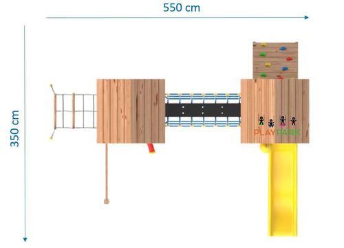 cumpără Teren de joacă PlayPark 1432 BRIDGE-2 în Chișinău 