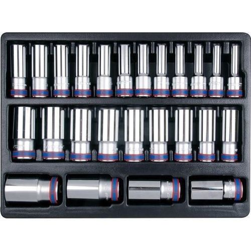 cumpără Set de tubulare, bite, duze King Tony 9-4335MR Set chei tubulare de 1/2", adânci, 6°, 8-36mm, 25 buc. în Chișinău 