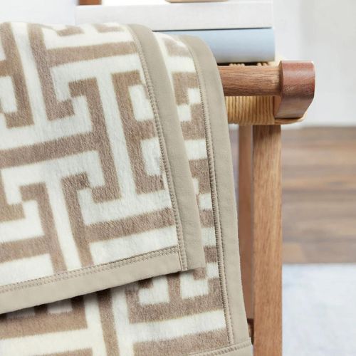 cumpără Textile de casă Ibena 2336/300 Jacquard Decke Cambridge Beige în Chișinău 