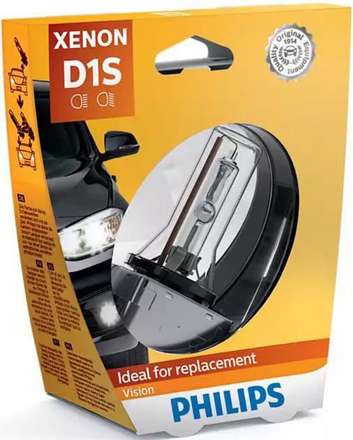 cumpără Lampă auto Philips D1S Vision 85V 35W PK32d-2 XENON (85415VIS1) în Chișinău 