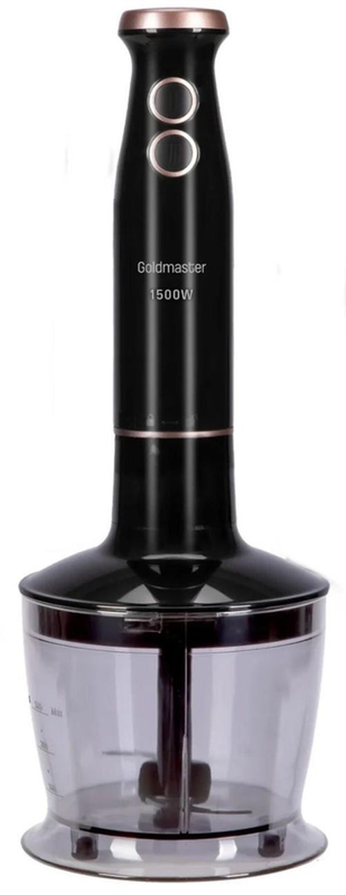 cumpără Blender de mână GoldMaster GM 7271 Black/Gold 1500W în Chișinău 