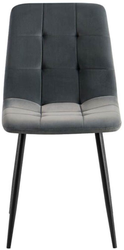 cumpără Scaun Interdepo TED new, Dark Grey Velvet 20A17BLK-35 în Chișinău 