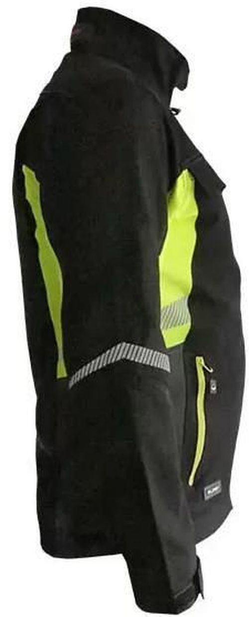 купить Спецодежда Profmet 365590 Куртка, S, 60% полиэстер / 40% хлопок T400, 280 г/м², черный/неоново-желтый в Кишинёве 