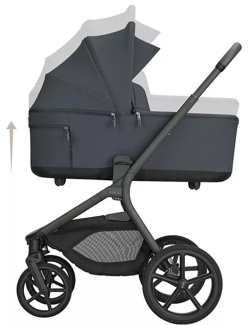 cumpără Сărucior pentru copii Kikka Boo 31001020171 Carucior 2in1 Goya Platinum Graphite în Chișinău 