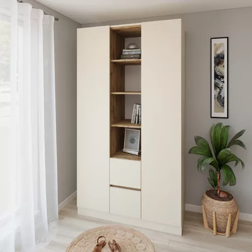 купить Шкаф Smartex (15838) N14 140cm Ivory+St.Inchis в Кишинёве 