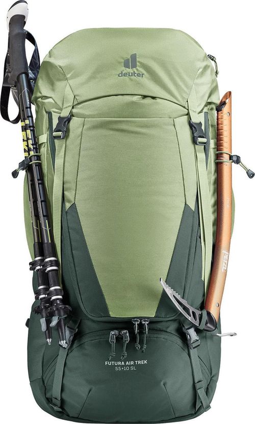 купить Туристический рюкзак Deuter Futura Air Trek 55+10 SL grove-ivy (3402221 1214 0) в Кишинёве 