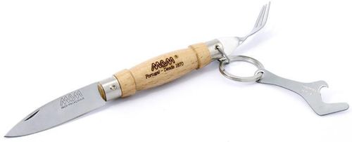 купить Нож MAM 2023 Pocket Knife With Fork And Bottle Top Remover в Кишинёве 