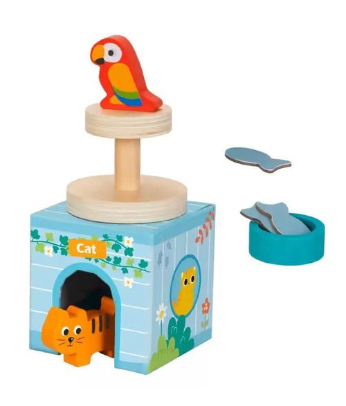 купить Игрушка Huanger (52619) Set Casute pentru animale HP060 в Кишинёве 