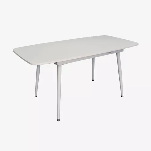 купить Комплект стол и стулья Evelin di Costacurta стол DT-532R Wh + 4 стула YTC-064Wh Bjorn-24 (Light beige) в Кишинёве 