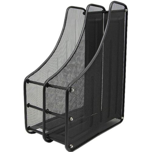 купить Лоток для документов New World 3002-2 Black, set de suport-uri pentru documente 2 sectii, din metal, negru в Кишинёве 