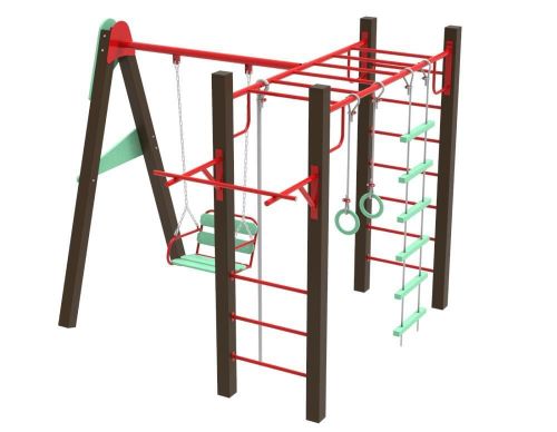 купить Уличный тренажер Kidigo Все сразу (21071) в Кишинёве 