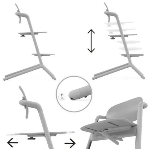 cumpără Scaun de masă Cybex 521004829 Lemo 4in1 White White în Chișinău 