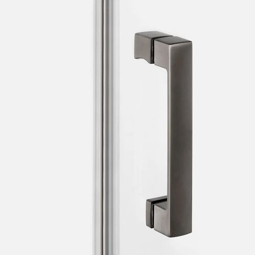 купить Душевая кабина New Trendy Nesta Gunmetal pentagonal R 90x90x200 Hinged K-4788 в Кишинёве 