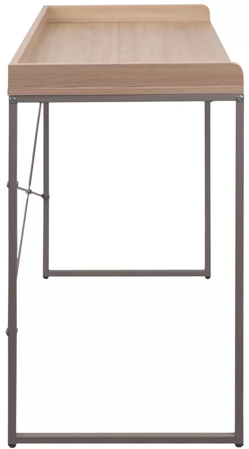 купить Офисный стол Deco Ergon (90x45x81H) Oak/Grey в Кишинёве 