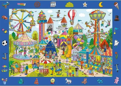 cumpără Puzzle Trefl 15592 Spy Guy. Parcul de distractii, 100el în Chișinău 