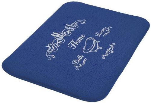 cumpără Covoraș de baie Bisk 07495 NICEA 50x80 cm albastru în Chișinău 