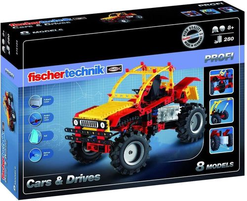 купить Конструктор FischerTechnik 516184 Profi - Cars & Drivers в Кишинёве 