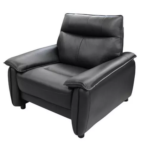 купить Кресло Deco Barton piele naturala Black (382) в Кишинёве 