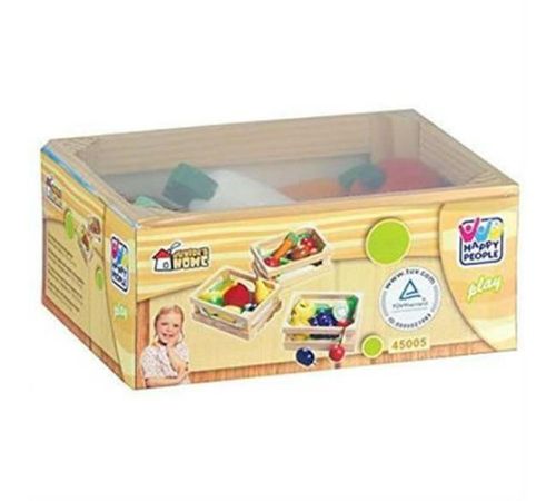 cumpără Bucătărie și veselă de jucărie Happy People 45005 Фрукты и овощи în Chișinău 