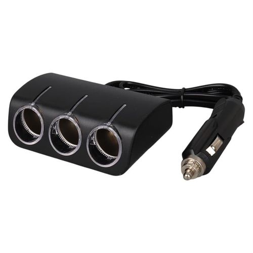 купить Разветвитель для прикуривателя Olesson NO.1521 черный Y15-185, тройник в Кишинёве 