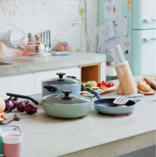 купить Сковорода Berghoff 3950320 grill 26x26cm Leo Slate в Кишинёве 